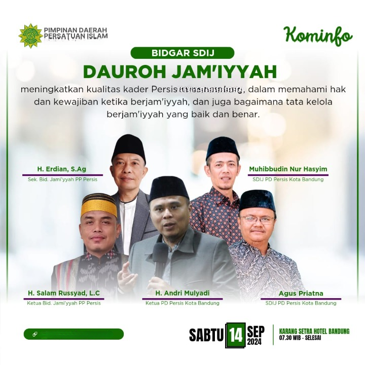 Dauroh Jamiyyah SDIJ PD PERSIS Provinsi Gorontalo